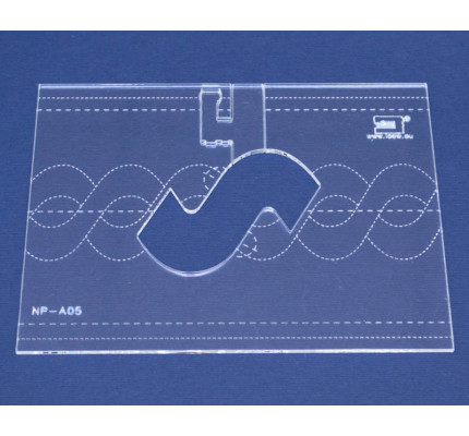 Quiltovacie pravítko bordúra povraz NP-A05