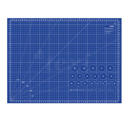 Rezacia podložka TEXI BLUE 60X45