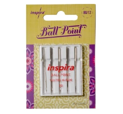 Ihly Inspira Pfaff, Husqvarna 620106096 ball point - 80 - 5 ks