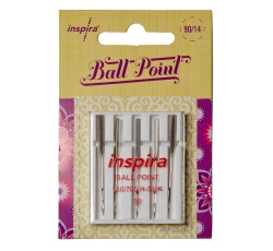 Ihly Inspira Pfaff, Husqvarna 620106196 ball point - 90 - 5 ks