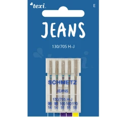 Ihly na džínovinu TEXI JEANS 130/705 HJ 5x90-110