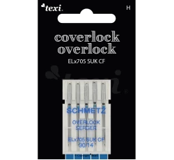 Ihly pre overlocky / coverlocky TEXI OVER / COVER ELx705 SUK CF 5x90